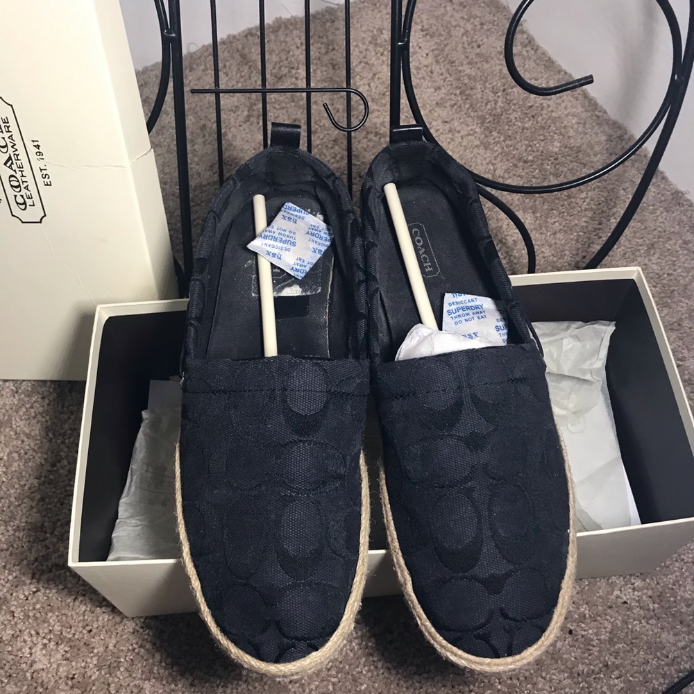 💥FLASH SALE☄️ Coach signature C flat espadrille